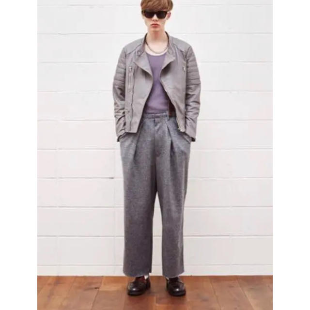 UNUSED(アンユーズド)のunused  wide wool pants ワイドパンツ メンズのパンツ(スラックス)の商品写真