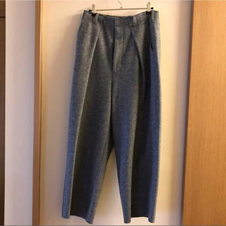 UNUSED - unused wide wool pants ワイドパンツの通販 by Ace 's ...