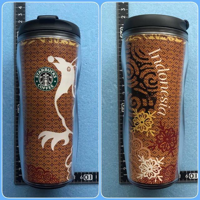 Starbucks Coffee(スターバックスコーヒー)のStarbucks タンブラー 12fl oz/350ml Indonesia インテリア/住まい/日用品のキッチン/食器(タンブラー)の商品写真