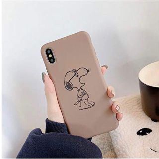 スヌーピー(SNOOPY)のiPhoneX/XSケース✨スヌーピー  ジョークール (iPhoneケース)