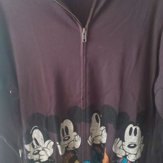 ディズニー(Disney)のディズニーMickey パーカー グレー(パーカー)