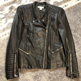 エイチアンドエム 革 ライダースジャケット(レディース)の通販 55点