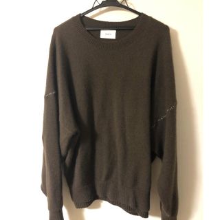 サンシー(SUNSEA)のstein 18aw ニット(ニット/セーター)