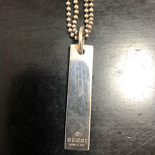 Gucci(グッチ)の＊最終値下げ GUCCI ダブルボールチェーンネックレス  レディースのアクセサリー(ネックレス)の商品写真