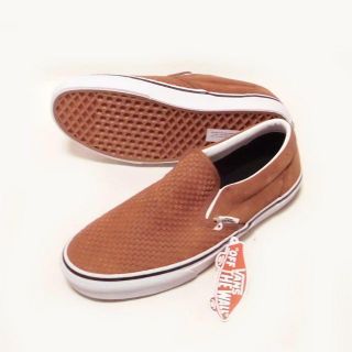 ヴァンズ(VANS)の★新品/SALE★バンズ★スウェードスリッポン (Brown/9)(スニーカー)