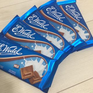 チョコレート(chocolate)のNEO様専用E.Wedel（ウェデル）の高級ミルクチョコレート5枚セット(菓子/デザート)