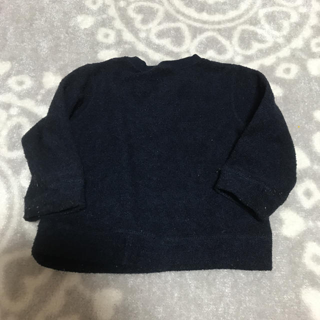 しまむら(シマムラ)の裏起毛のトレーナー90 キッズ/ベビー/マタニティのキッズ服男の子用(90cm~)(ニット)の商品写真