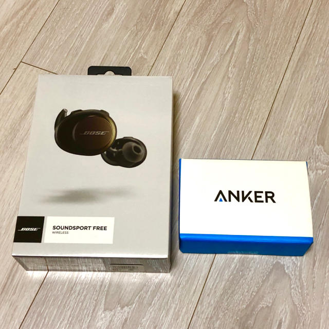 ⭐︎新品未開封⭐︎ボーズ ワイヤレスイヤホン & ANKER モバイルバッテリー