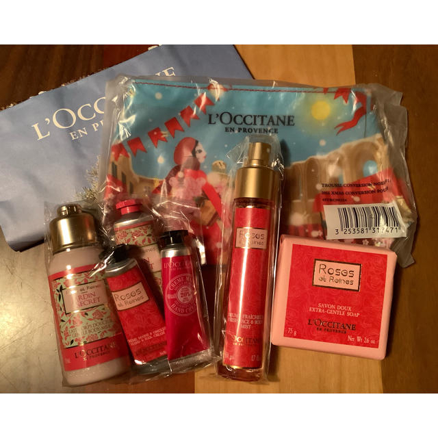 L'OCCITANE(ロクシタン)のロクシタン「ローズノエルコレクション」 コスメ/美容のキット/セット(その他)の商品写真