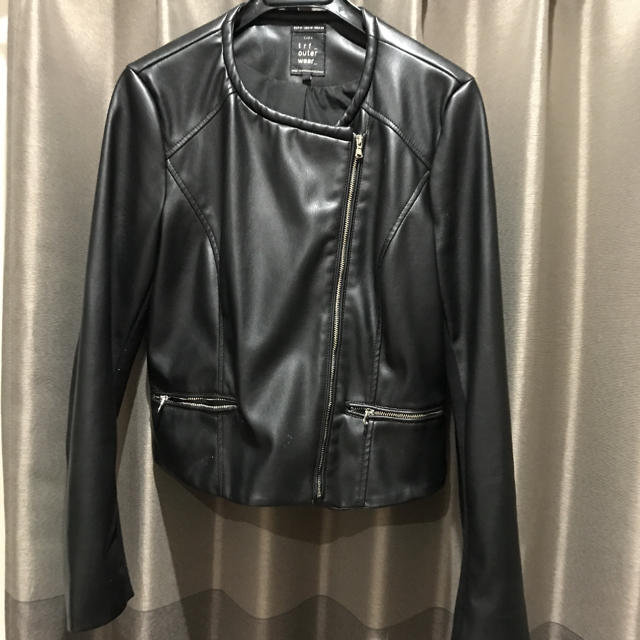 美品　ZARA ライダースジャケット