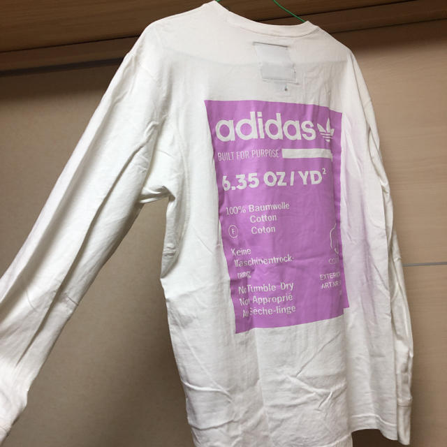adidas(アディダス)のadidasロンＴ メンズのトップス(Tシャツ/カットソー(七分/長袖))の商品写真