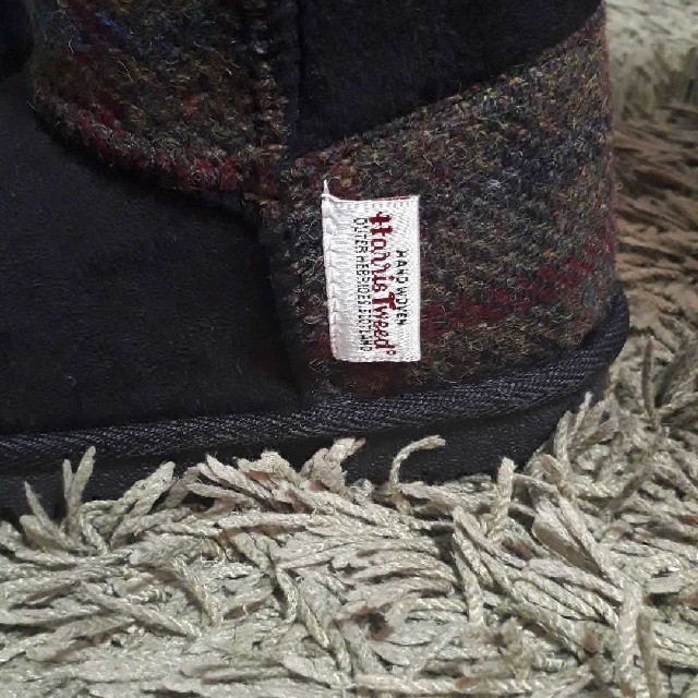 Harris Tweed(ハリスツイード)の新品　ハリーツイード　ブーツ キッズ/ベビー/マタニティのキッズ靴/シューズ(15cm~)(ブーツ)の商品写真