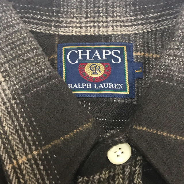 CHAPS(チャップス)のCHAPSラルフローレン  厚手ウールシャツ メンズのトップス(その他)の商品写真