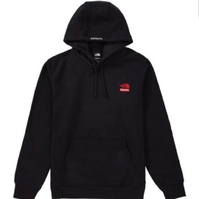 Supreme TNF Hooded Sweatshirt Black S