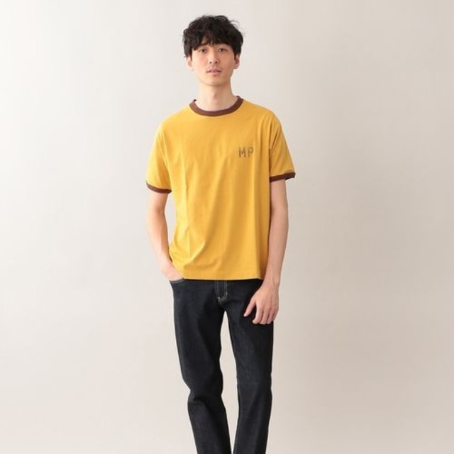 MACKINTOSH PHILOSOPHY(マッキントッシュフィロソフィー)のMACKINTOSH PHILOSOPHY MPロゴリンガーTシャツ イエロー メンズのトップス(Tシャツ/カットソー(半袖/袖なし))の商品写真