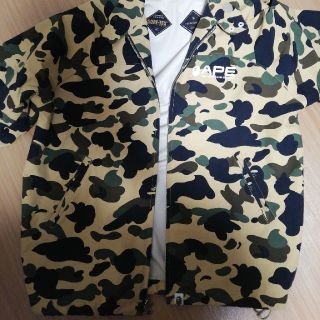 a bathing ape Gore-Tex カモフラナイロンジャケット XL www