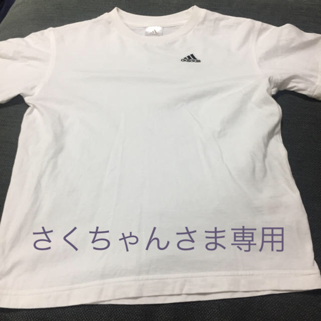 adidas(アディダス)のアディダス Tシャツ 半袖 キッズ/ベビー/マタニティのキッズ服男の子用(90cm~)(Tシャツ/カットソー)の商品写真