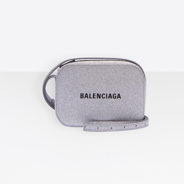 正規品　BALENCIAGA エブリデイ　カメラバッグXS グリッターバッグ