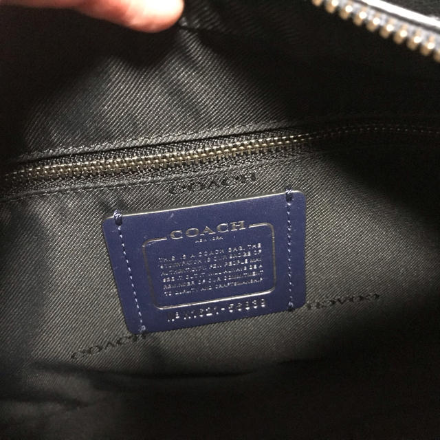 COACH(コーチ)のコーチ ハンドバッグ ショルダーバッグ ネイビー レディースのバッグ(ハンドバッグ)の商品写真