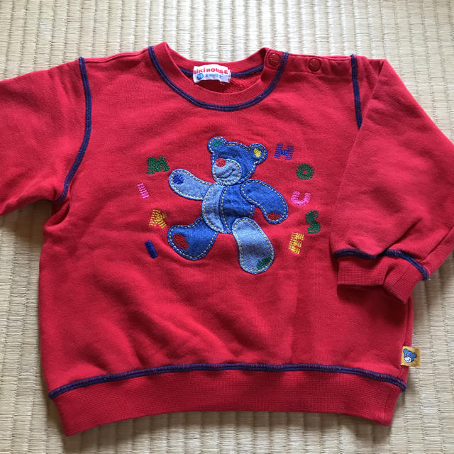 mikihouse(ミキハウス)のミキハウス トレーナー キッズ/ベビー/マタニティのキッズ服女の子用(90cm~)(Tシャツ/カットソー)の商品写真