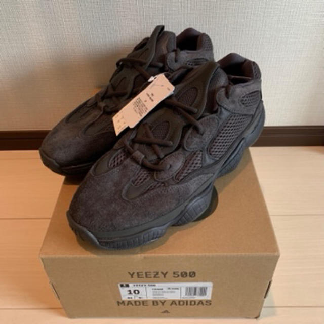 28cm adidas YEEZY 500 black ブラック