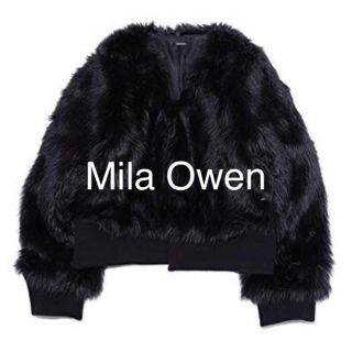 ミラオーウェン(Mila Owen)の【Risa★様専用】Mila Owenエコファーショートジャケット(毛皮/ファーコート)