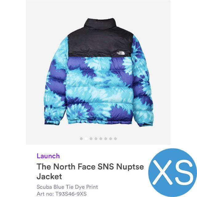 THE NORTH FACE(ザノースフェイス)のSNS x THE NORTH FACE Nuptse Jacket XS(S) メンズのジャケット/アウター(ダウンジャケット)の商品写真