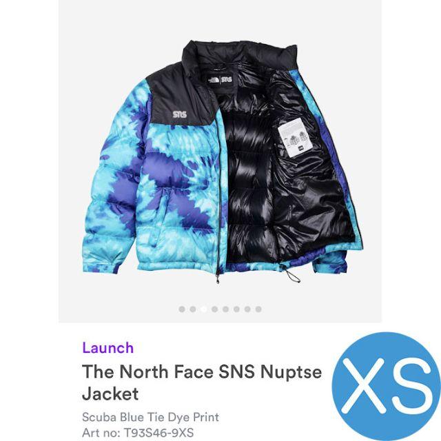 THE NORTH FACE(ザノースフェイス)のSNS x THE NORTH FACE Nuptse Jacket XS(S) メンズのジャケット/アウター(ダウンジャケット)の商品写真