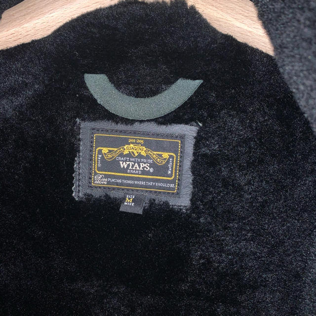 W)taps(ダブルタップス)のwtaps ESKIMO  sheepskin レザー メンズのジャケット/アウター(レザージャケット)の商品写真