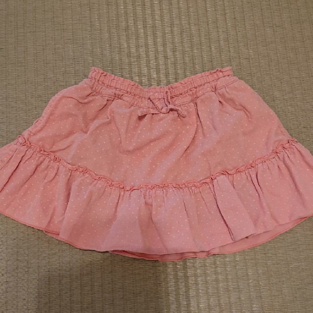 HusHush(ハッシュアッシュ)のピンクの可愛いいスカート‼️ キッズ/ベビー/マタニティのキッズ服女の子用(90cm~)(スカート)の商品写真