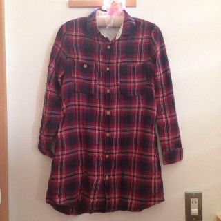 エドウイン(EDWIN)の♡EDWINネルシャツチュニックワンピ♡(チュニック)