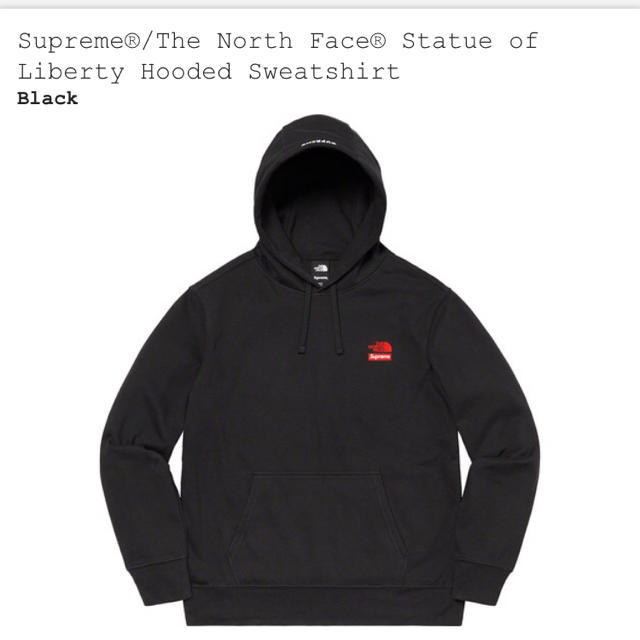 supreme north face hooded Tシャツ set 1