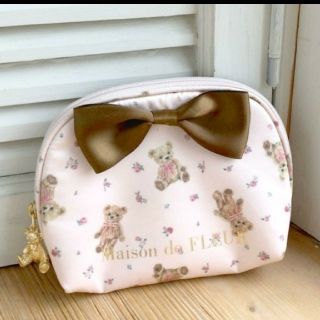 メゾンドフルール(Maison de FLEUR)の[新品・完売]ベアティッシュケースʕ•ᴥ•ʔ♡メゾンドフルール(ポーチ)