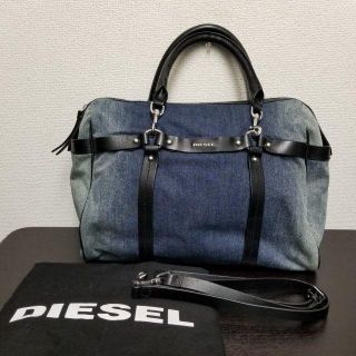 ディーゼル(DIESEL)のディーゼル　美品！　ハンドバッグ　2way　デニム(ハンドバッグ)