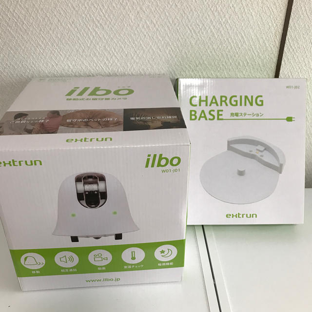 イルボ ilbo 移動式お留守番カメラ 充電ステーション付き 新品