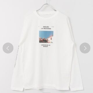 ケービーエフ(KBF)のフォトプリントロゴロンTシャツ(Tシャツ(長袖/七分))