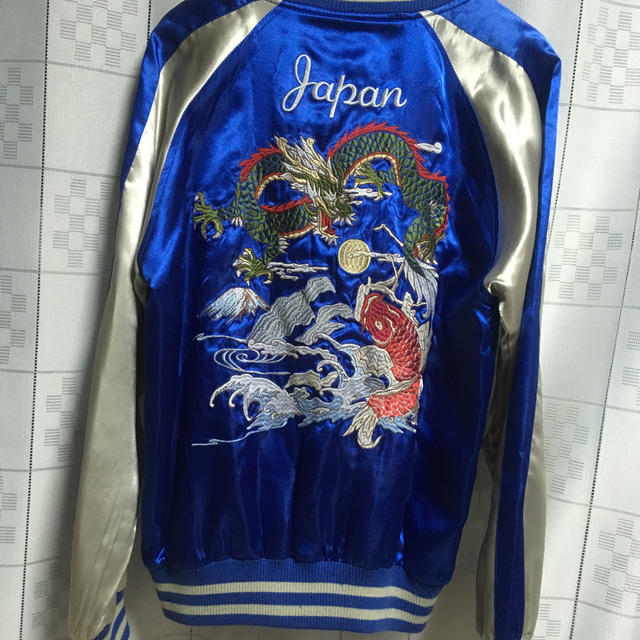 PAGEBOY(ページボーイ)のスカジャン ブルー レディースのジャケット/アウター(スカジャン)の商品写真