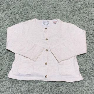 ザラキッズ(ZARA KIDS)のZARAベビー カーディガン 9-12mサイズ(カーディガン/ボレロ)