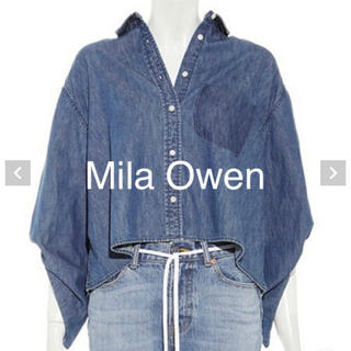 ミラオーウェン(Mila Owen)のMila Owenデニムシャツ(Gジャン/デニムジャケット)