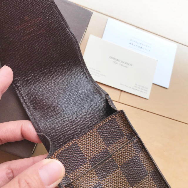 LOUIS VUITTON(ルイヴィトン)のルイヴィトン ダミエ シガレットケース メンズのファッション小物(タバコグッズ)の商品写真