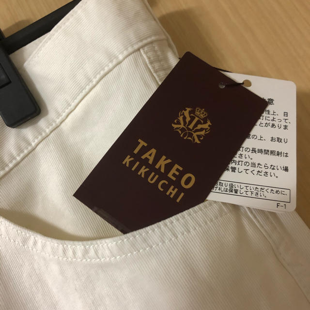 TAKEO KIKUCHI(タケオキクチ)の値下げ　新品　タケオキクチトップマルチヘリンボンパンツ　サイズ3L 　　13 メンズのパンツ(デニム/ジーンズ)の商品写真