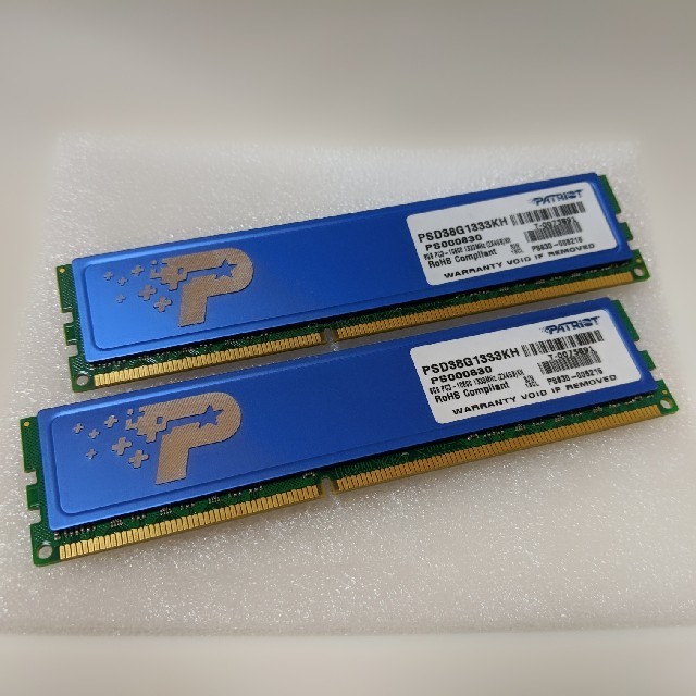 【メモリ】Patriot DDR3 PC3-10600 16GB [4GBx4] 1