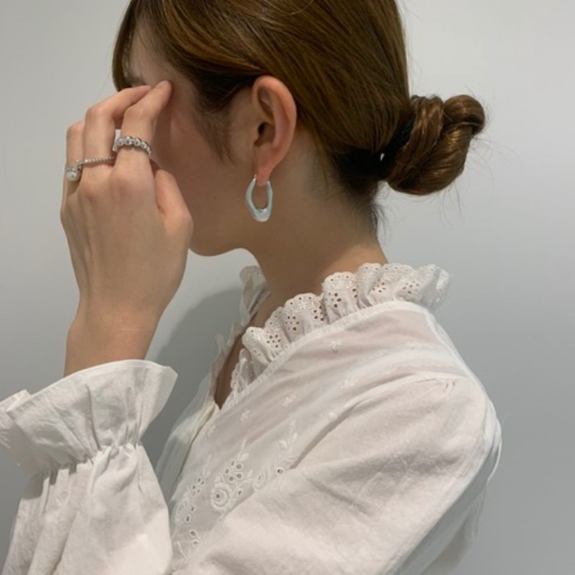 papermoon rough hoop pierce レディースのアクセサリー(ピアス)の商品写真