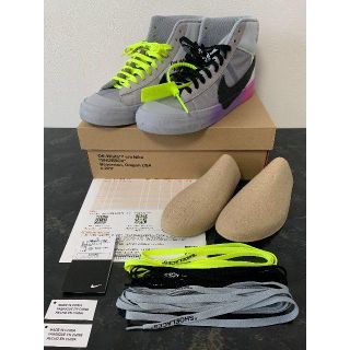 オフホワイト(OFF-WHITE)のNIKE OFF-WHITE BLAZER SERENA 28.5cm(スニーカー)