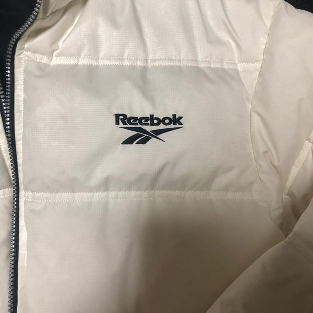 Reebok(リーボック)のしふぉん様専用 リーボック ダウン ジャケット M ホワイト メンズのジャケット/アウター(ダウンジャケット)の商品写真