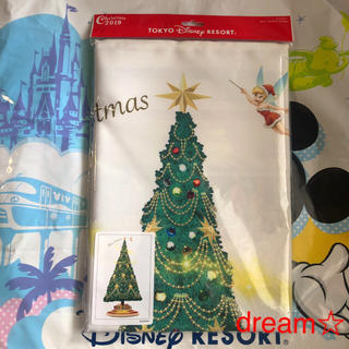 ディズニー(Disney)の新作♡ クリスマス タペストリー 2019 ディズニーリゾート(絵画/タペストリー)