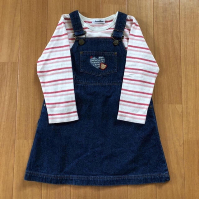 familiar(ファミリア)のfamiliar 長袖T 110 キッズ/ベビー/マタニティのキッズ服女の子用(90cm~)(Tシャツ/カットソー)の商品写真