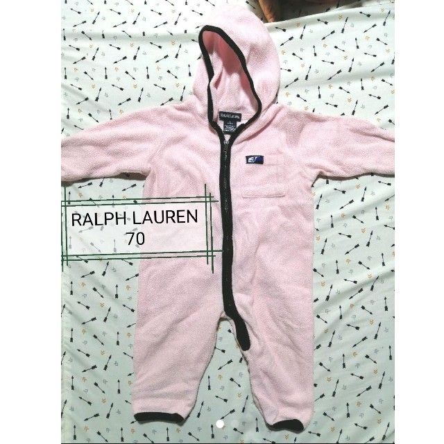 Ralph Lauren(ラルフローレン)のRALPH LAUREN　カバーオール　ジャンプスーツ キッズ/ベビー/マタニティのベビー服(~85cm)(カバーオール)の商品写真