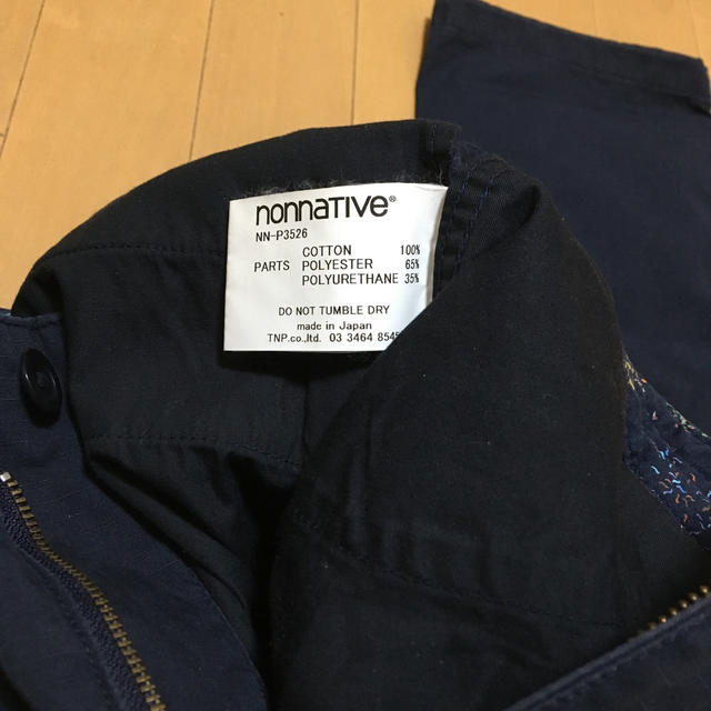 nonnative(ノンネイティブ)のノンネイティブ nonnative パンツ メンズのパンツ(ワークパンツ/カーゴパンツ)の商品写真