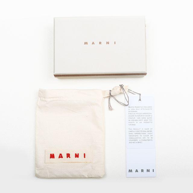 Marni(マルニ)のMARNI マルニ レディース 三つ折りミニ財布 レディースのファッション小物(財布)の商品写真